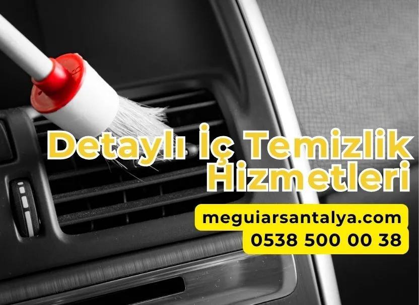 Detaylı İç Temizlik Hizmetleri